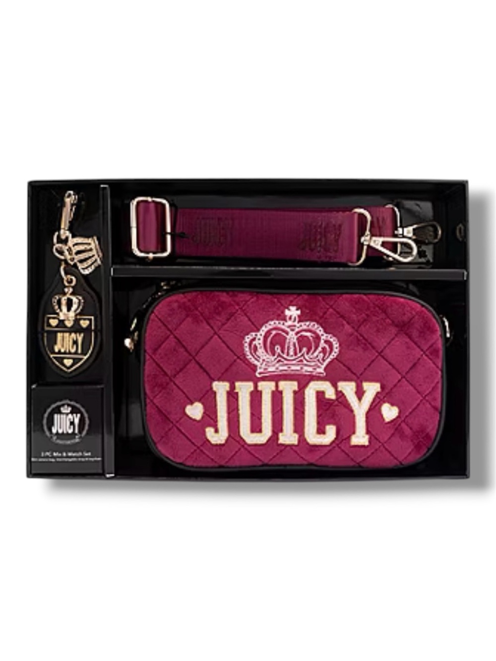 Juicy by Juicy Couture 3-Piece Mix & Match Camera Bag Set - NWT